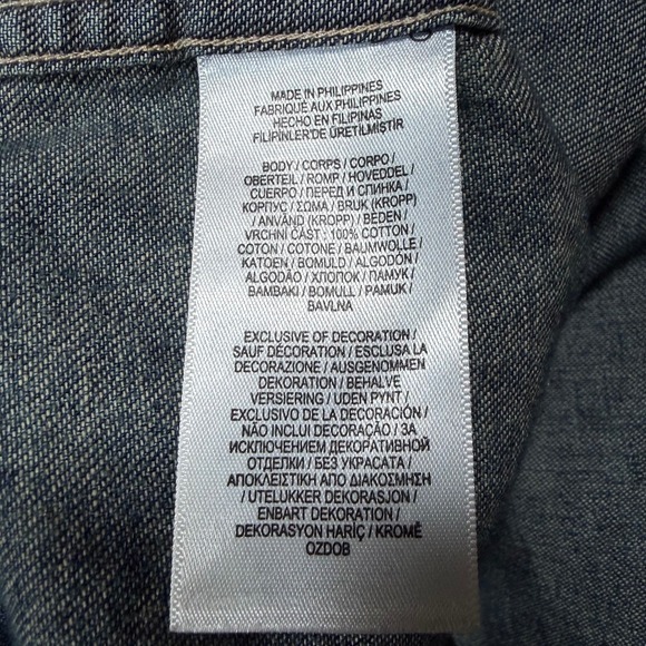 Ralph Lauren Double RRL Denim Shirt Mens XL Slim Fit Western Pearl Snap Cowboy - Picture 12 of 14